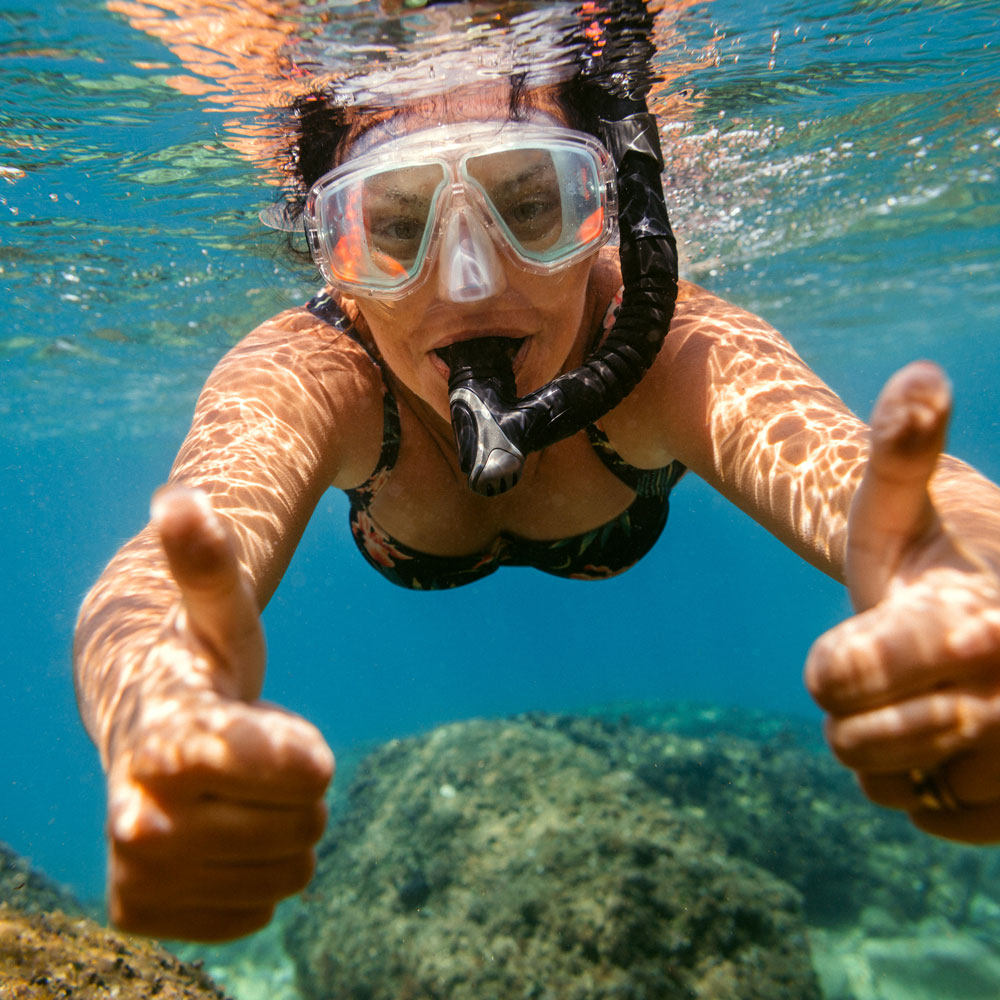 Snorkeling at permantura