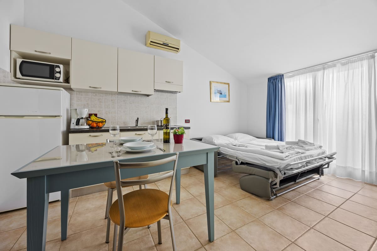 Studio apartment for 2 persons with balcony (30m²) (7) Studio apartment for 2 persons with balcony (30m²) (7)