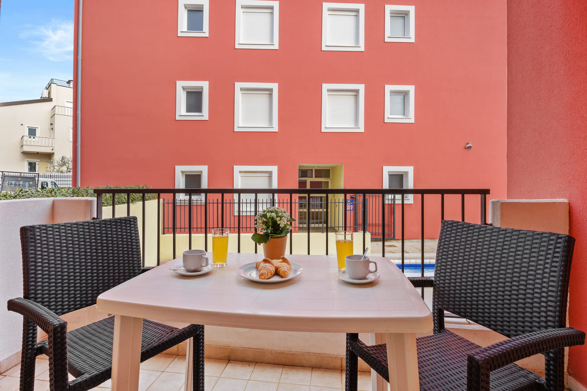 Studio apartment for 2 persons with balcony (30m²) (9) Studio apartment for 2 persons with balcony (30m²) (9)