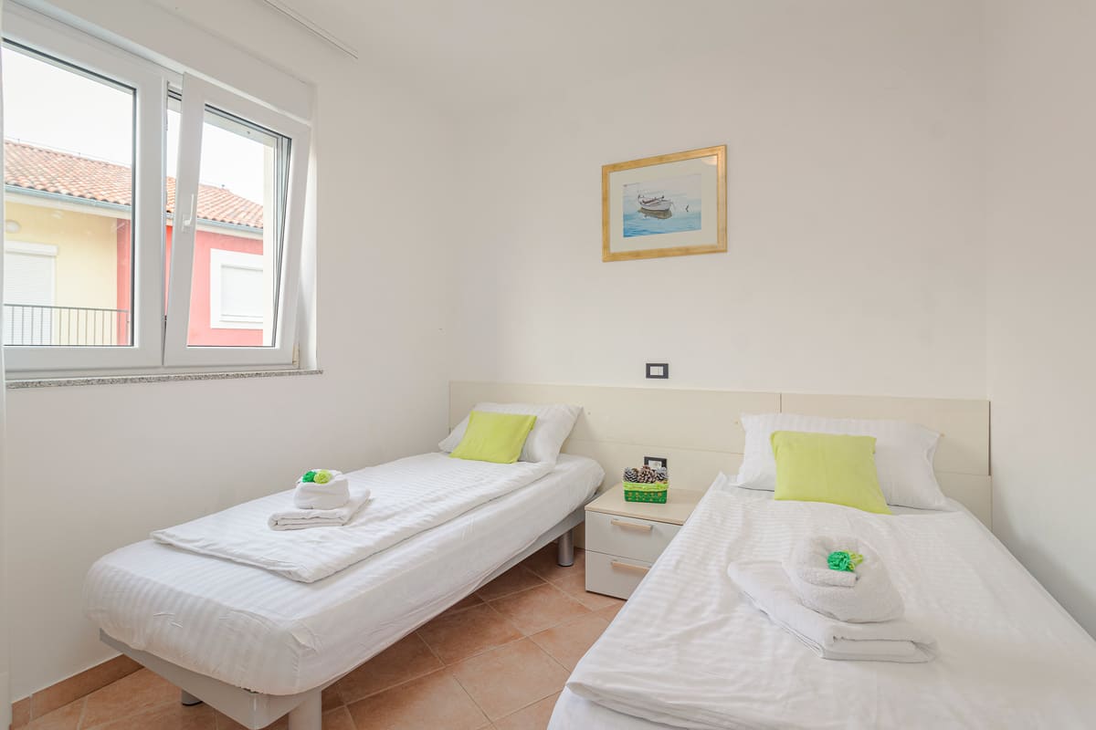 Two bedroom apartment for 6 persons with balcony (60m²) (4) Two bedroom apartment for 6 persons with balcony (60m²) (4)