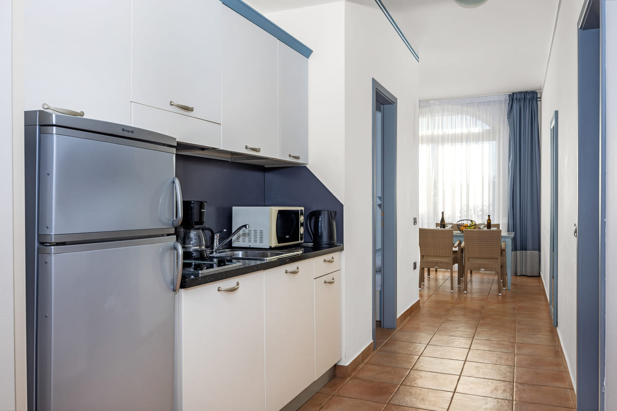 Two bedroom apartment with two bathrooms for 6 persons with balcony with s Two bedroom apartment with two bathrooms for 6 persons with balcony with s